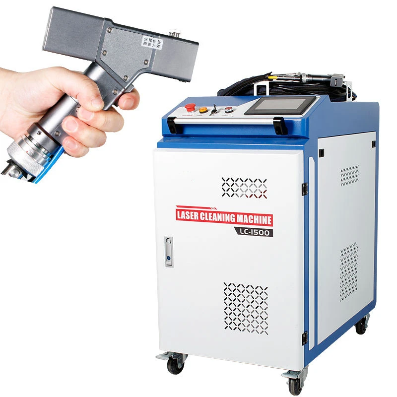Portable glêstried Laser skjinmeitsjen metalen masine